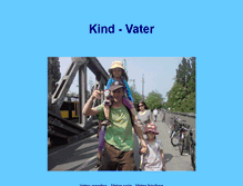 Tablet Screenshot of kind-vater.de